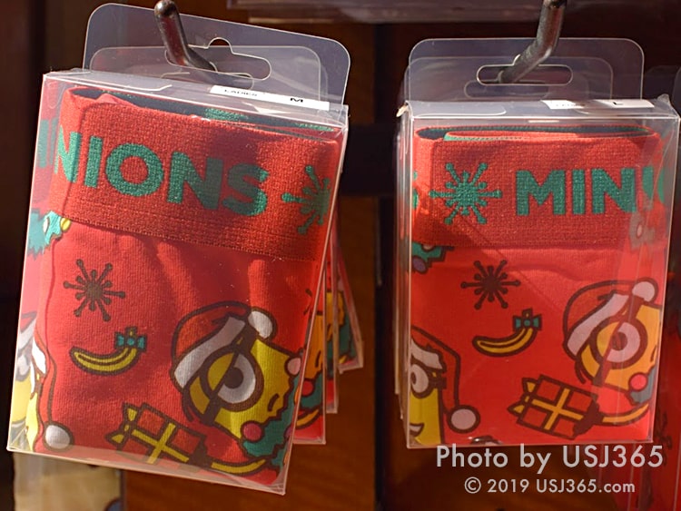 ミニオン レディース ボクサーパンツ（クリスマス）