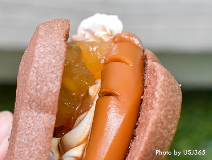 ティム・クッキーサンド（キャラメルアップル）アップ