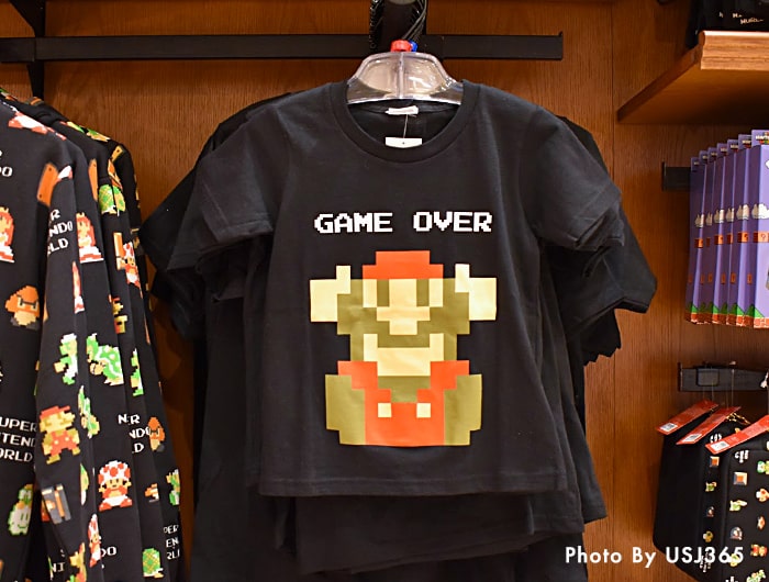 Tシャツ(キッズ) スーパー・ニンテンドー・ワールド 8bitマリオ