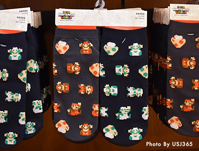 ソックス スーパー・ニンテンドー・ワールド 8bitマリオ