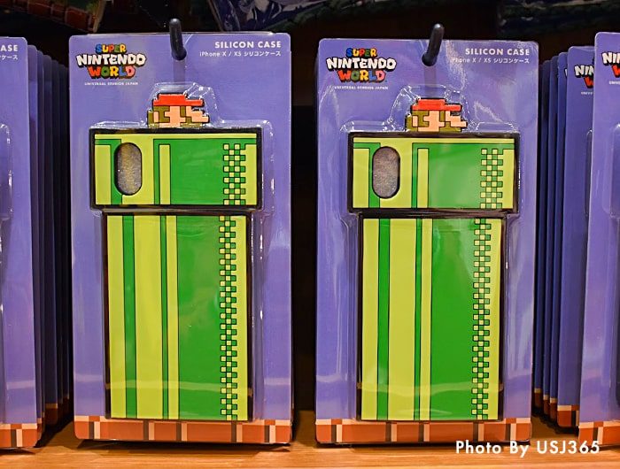 iPhoneシリコンケース スーパー・ニンテンドー・ワールド 8bitマリオ