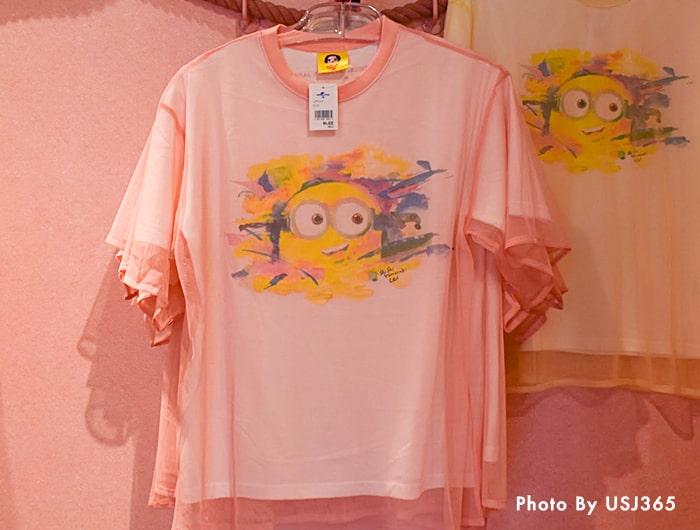 Tシャツ（ピンク）／シシヤマザキ