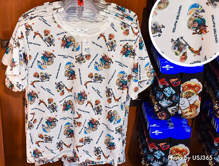 モンスターハンター Tシャツ(総柄)