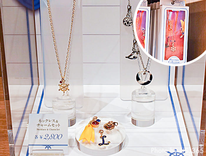 ワンピース ネックレス＆チャームセット（ルフィ）