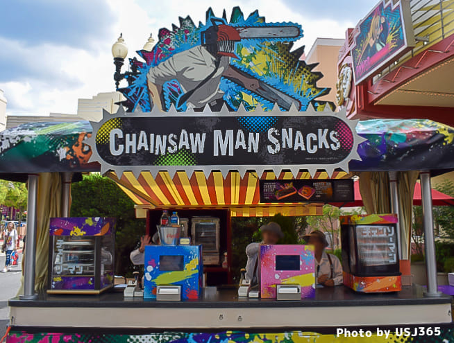 シネマ４Dストア前フードカート