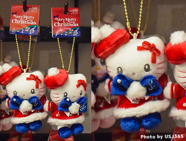 ハローキティ マスコットキーチェーン(Very merry Christmas)