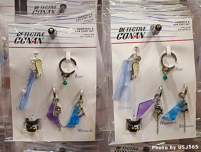 名探偵コナン イヤリング＆イヤーカフセット（5個）