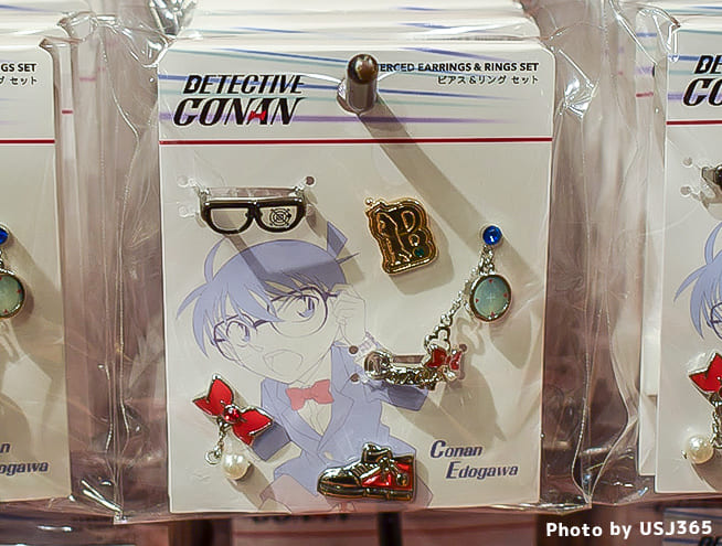 名探偵コナン ピアス＆リングセット（6個）