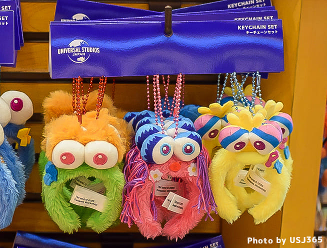 セサミストリート(オスカー・アビー・ビッグバード) カチューシャキーチェーン