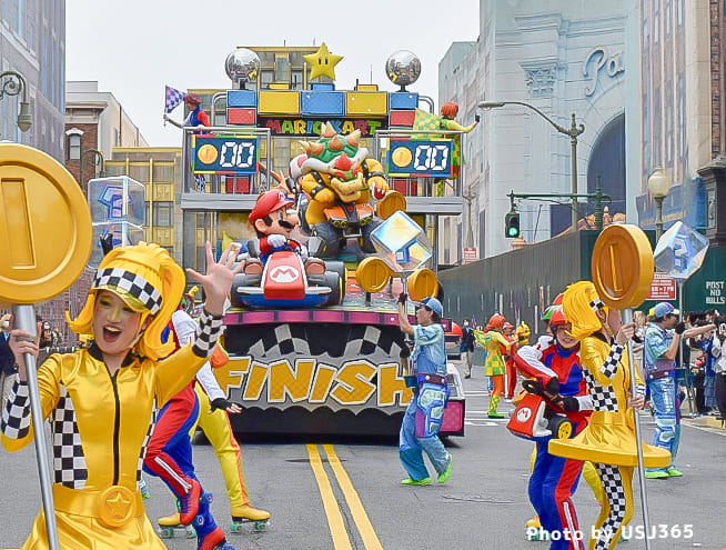 マリオのフロート