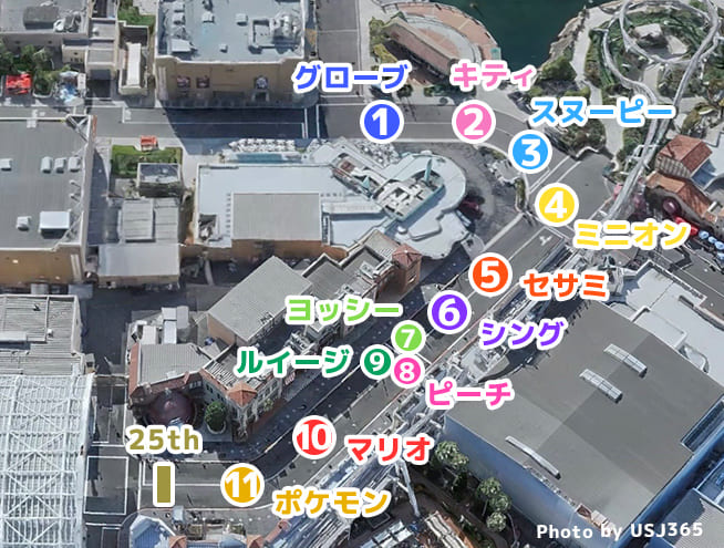 フロート停止エリア①