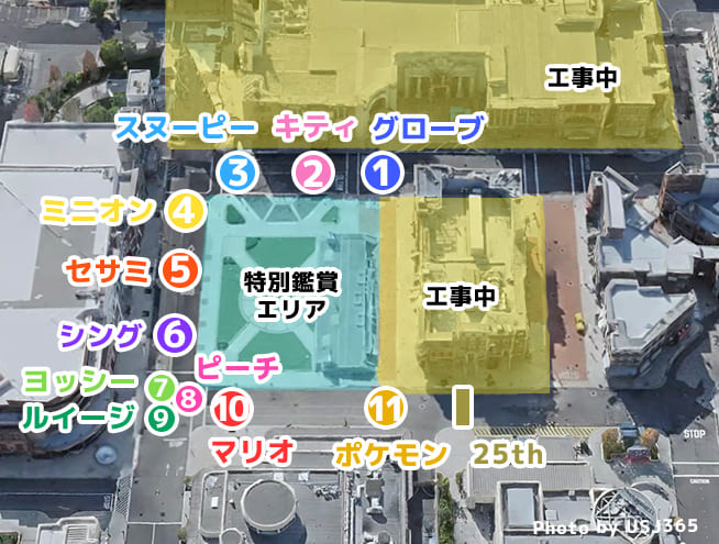 フロート停止エリア②