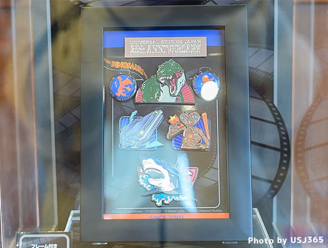 ユニバーサル映画コラボ フレーム付きピンバッジセット（6個）