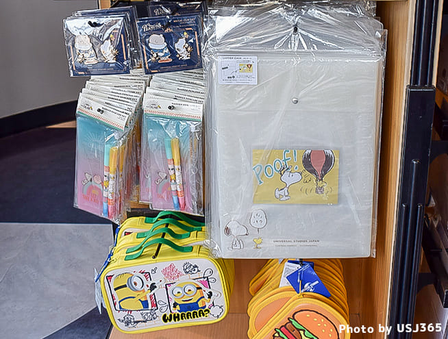 ミニオン、スヌーピーのステーショナリー