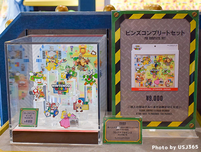 スーパー・ニンテンドー・ワールド ピンバッジコンプリートボックス(10個)
