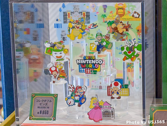 スーパー・ニンテンドー・ワールド コレクタブルピンバッジ(全10種)