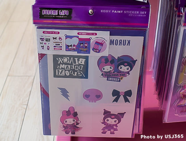クロミ/マイメロディ ケース付きタトゥーシール